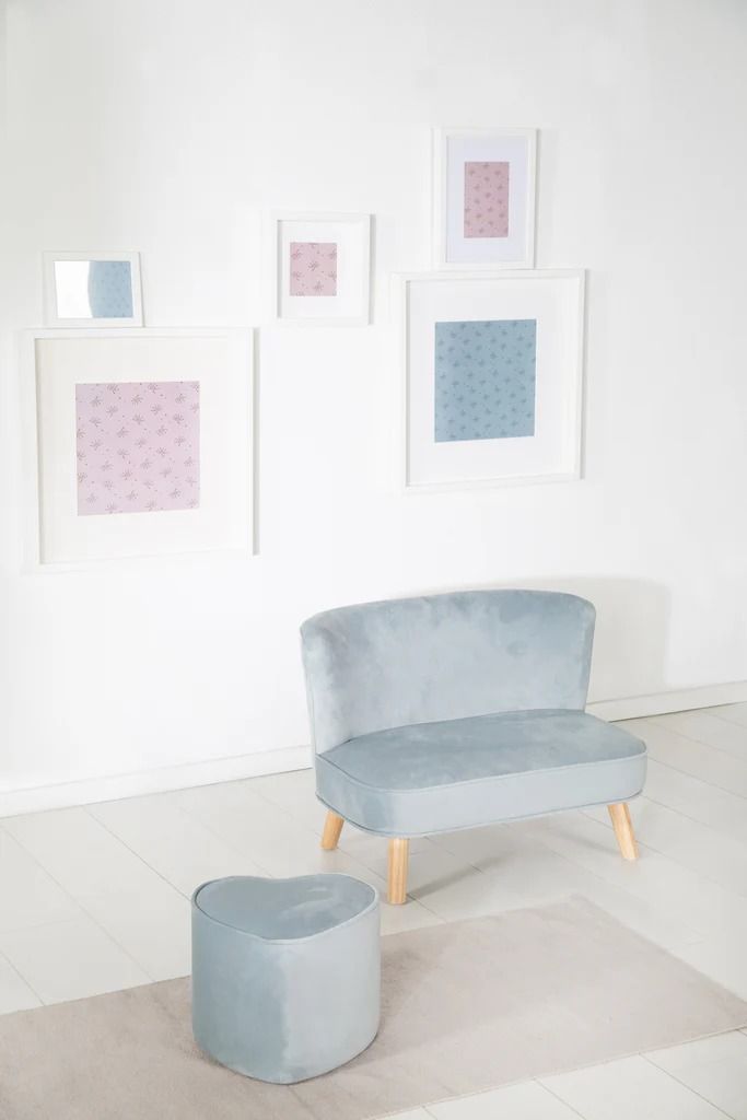 Roba laste diivan 'Lil Sofa' helesinine