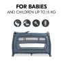 Hauck reisivoodi Play N Relax Center, dark blue