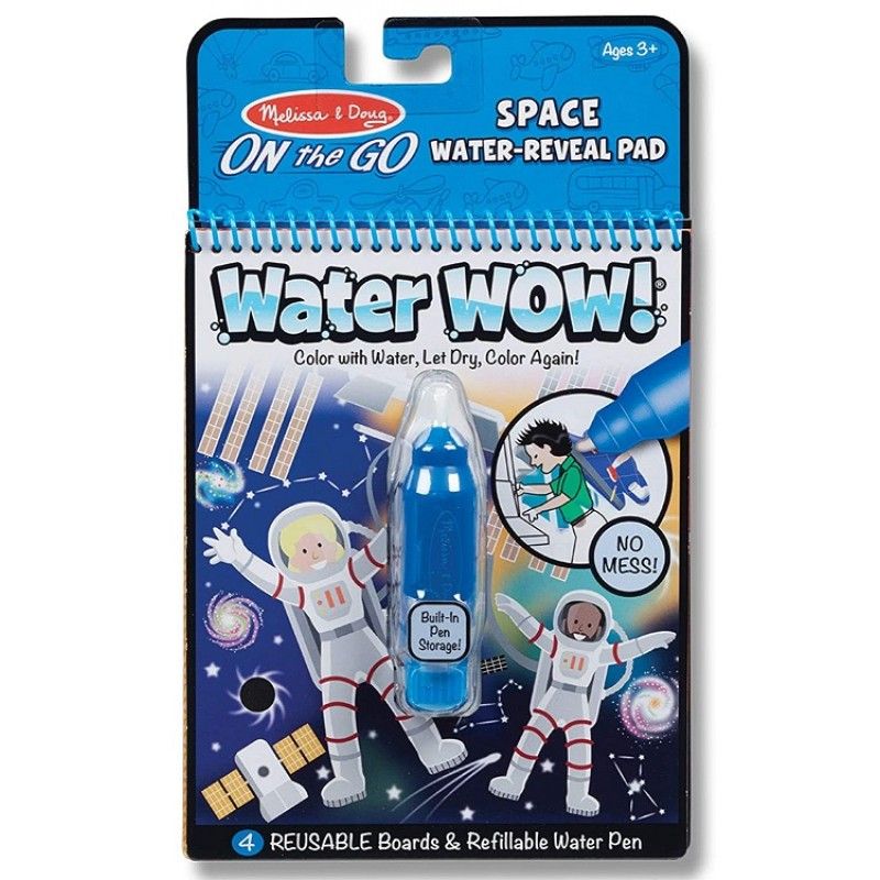 Melissa & Doug Water Wow! veepliiatsiga värviraamat Kosmos