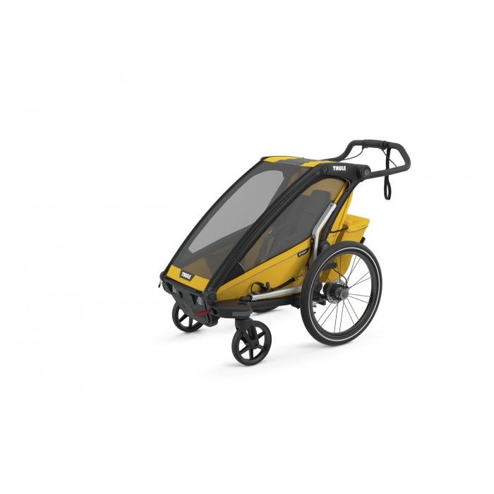 Thule lastekäru Chariot Sport 1- Spectra Yellow on Black
