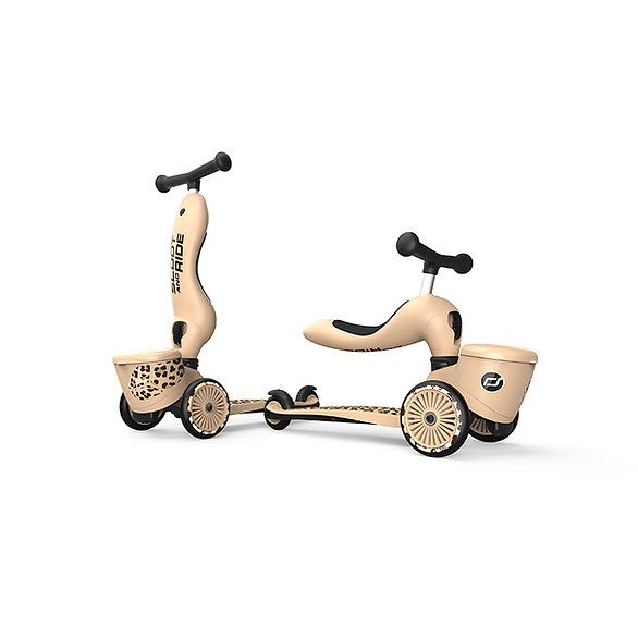 Scoot and Ride ratas Highwaykick 1 Lifestyle Leopard