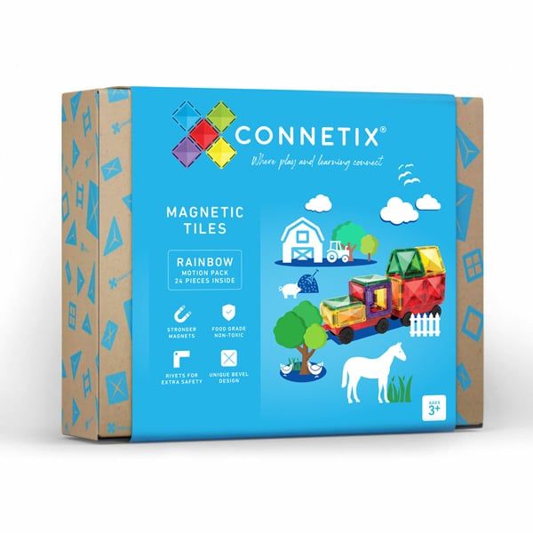 Connetix magnetilised klotsid 24tk Motion Pack