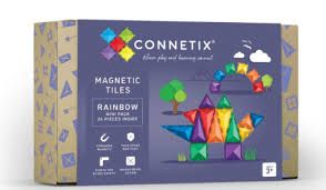 Connetix magnetilised klotsid 24 tk Rainbow Mini Pack