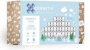 Connetix magnetilised klotsid Clear Rectangle Pack 12 pc