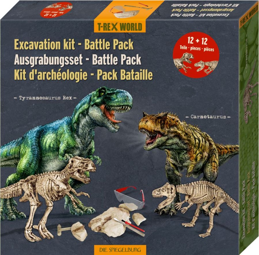 Spiegelburg T-Rex World dinosauruse luude väljakaevamiskomplekt 2tk. 