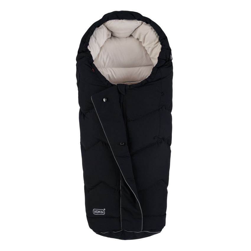 Voksi City soojakott Black - Cream