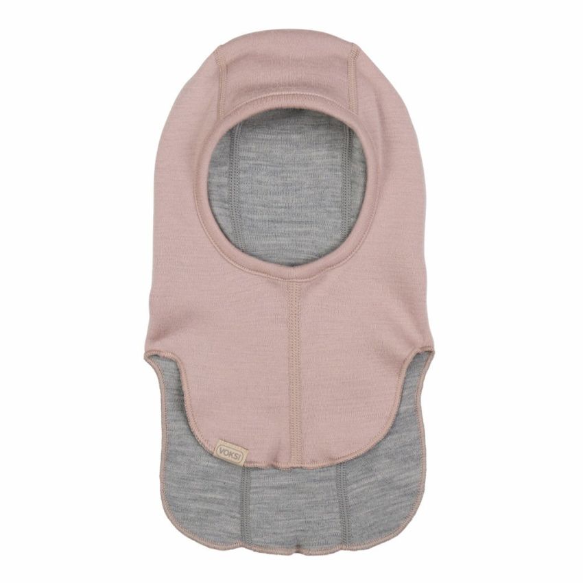 Voksi Wool meriinovillane tuukrimüts Balaclava Soft Grape