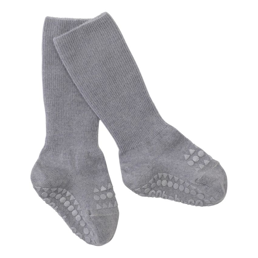 GoBabyGo Merino Wool libisemiskindlad meriinovillased sokid Grey Melange
