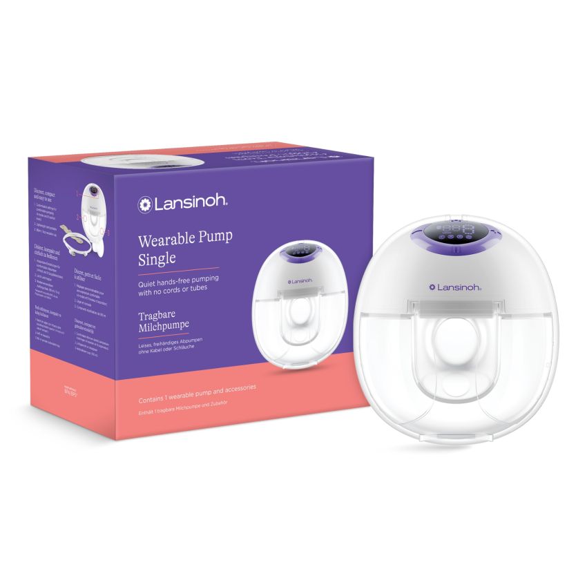 Lansinoh®Discreet kaasaskantav käed vaba elektriline rinnapump