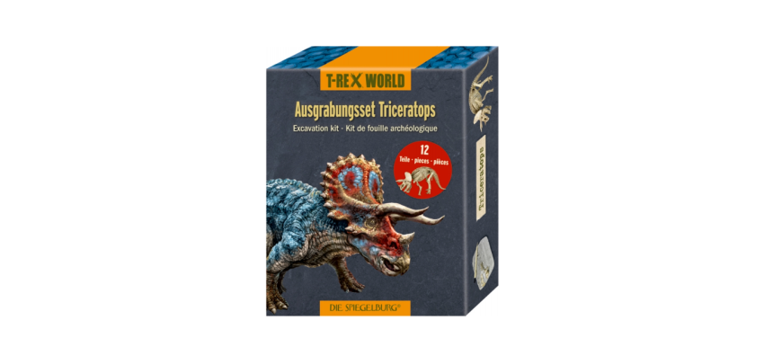 T-Rex World Luude väljakaevamiskomplekt Triceratops