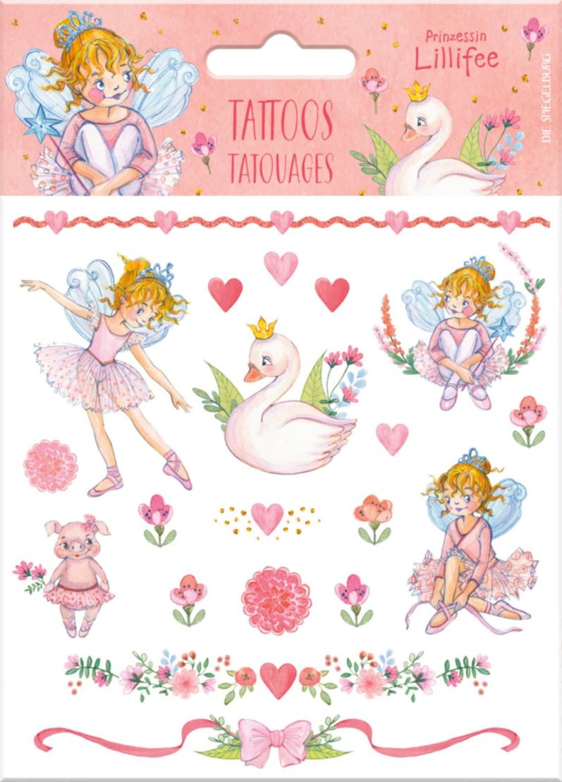 Spiegelburg Printsess Lillifee glitter tatood