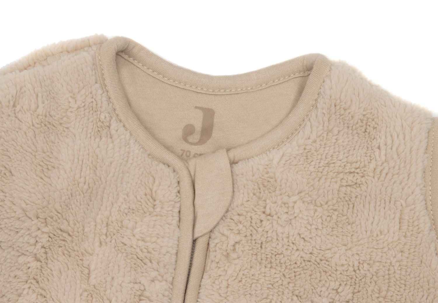 Jollein magamiskott eemaldatavate varrukatega Fluffy - Sand TOG 2.5-3.5