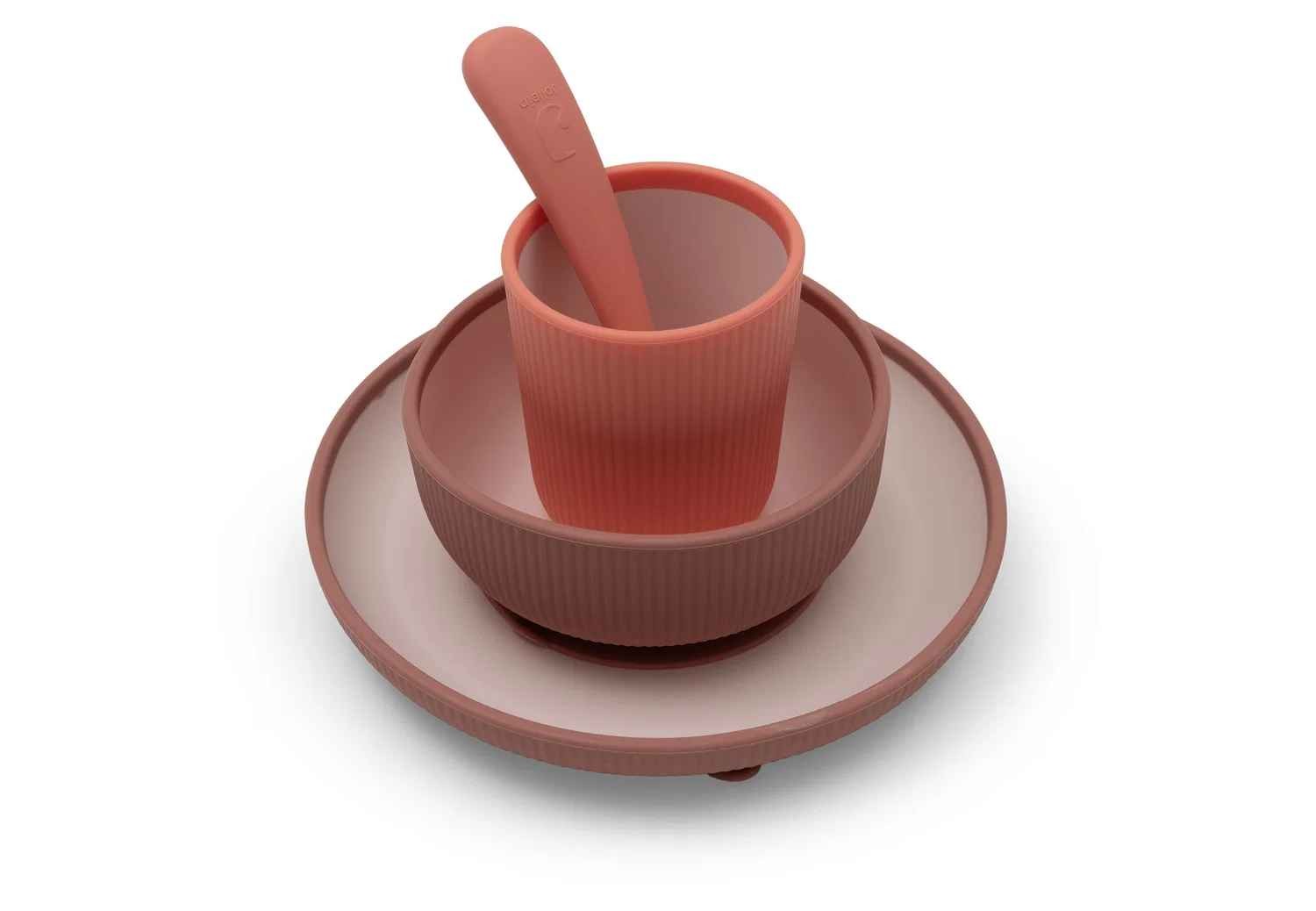Jollein silikoonist sööginõu komplekt - Blush Shades