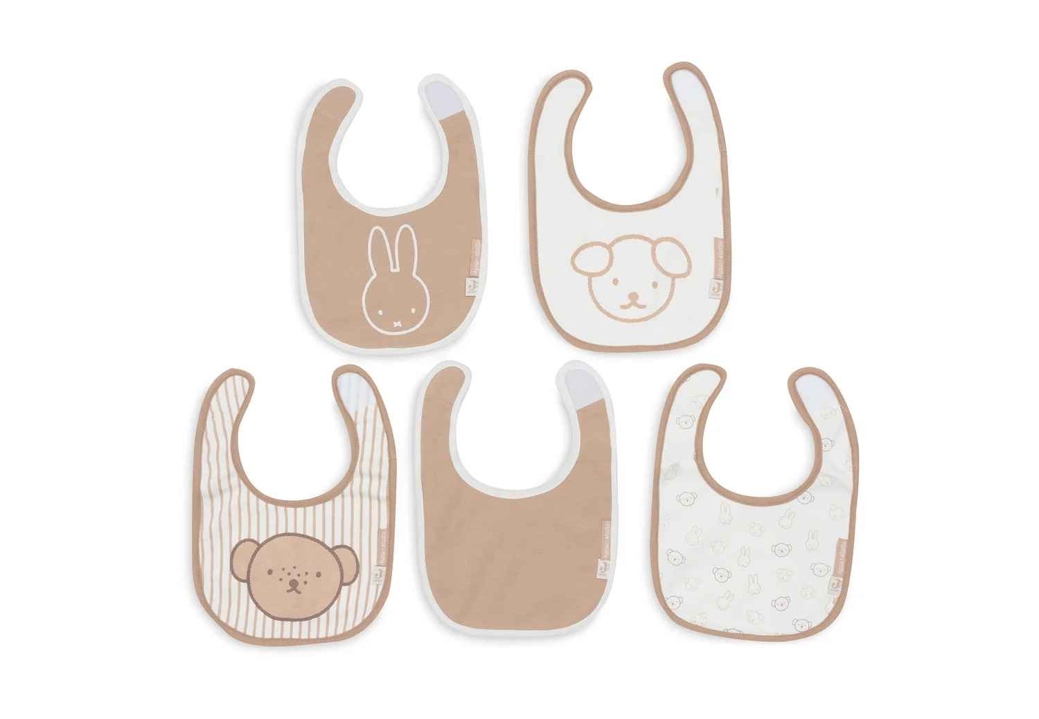 Jollein veekindlad põlled Miffy Heads 5tk