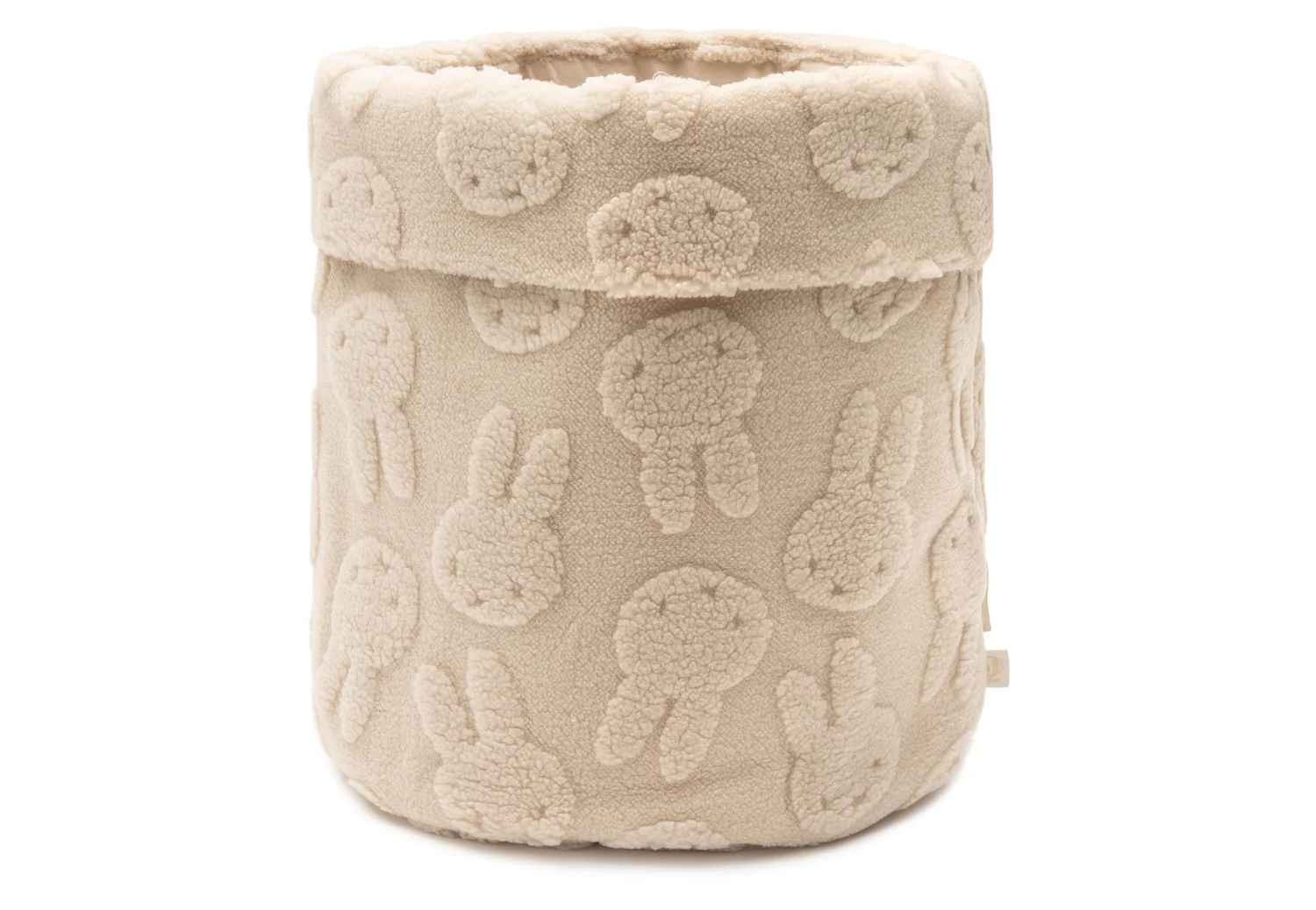 Jollein Hoiukorv Miffy Jacquard Teddy - Sand