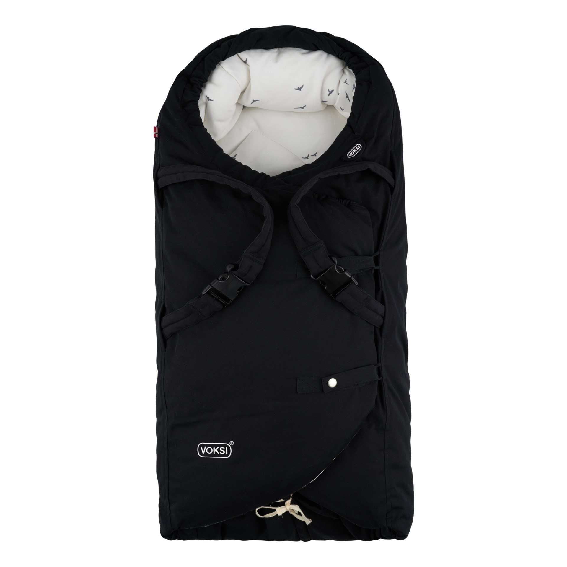 Voksi Carry North soojakott-kookon Black- Flying