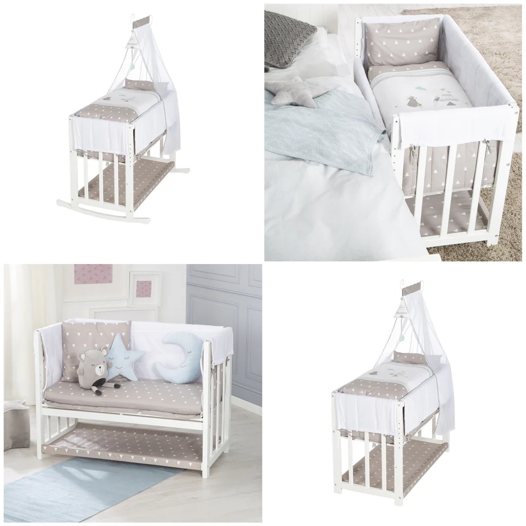 Roba häll & koosuinumisvoodi 'Indibear' 4-in-1