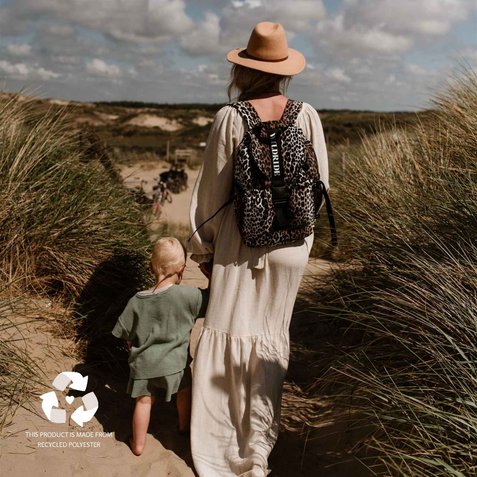 Wilderide taaskasutatud materjalist seljakott täiskasvanutele